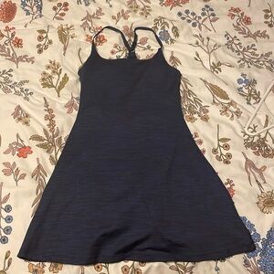 Outdoor Voices navy blue exercise dress